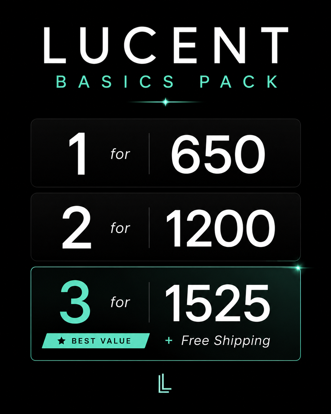 LUCENT Basic Oversized Tee