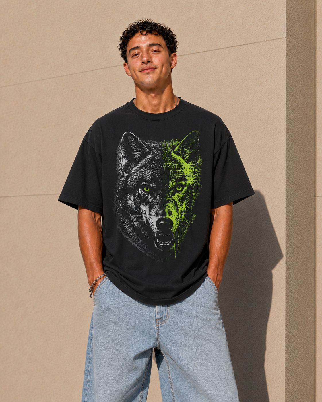 Lucent Predator - Neural Wolf - Tee