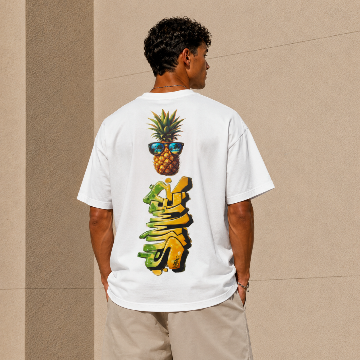 Neon Pineapple T-Shirt