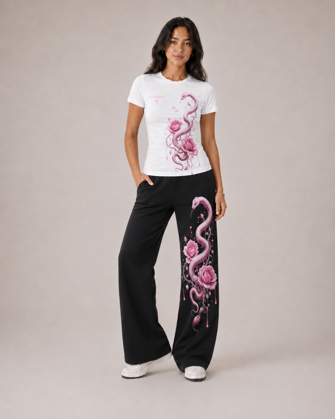 Lucent Viper - Neon Rose - Tee