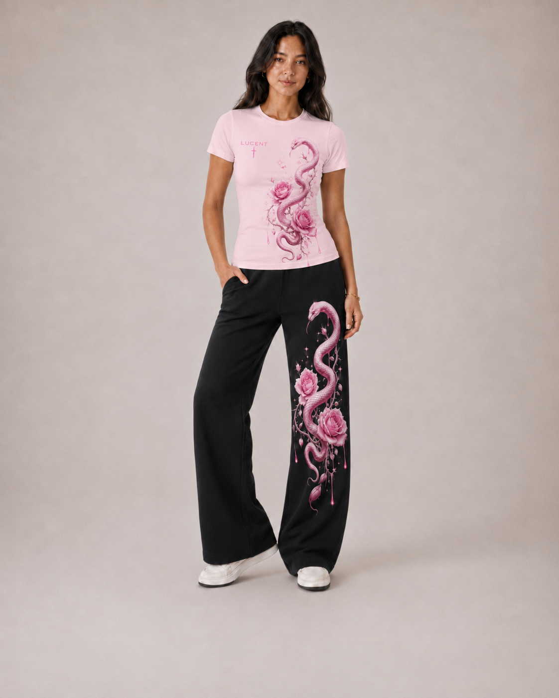 Lucent Viper - Neon Rose - Tee